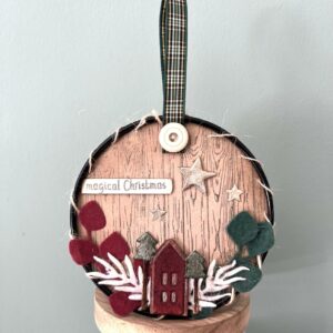 Festive card making workshop with Crafty Lou at Riverside Beads