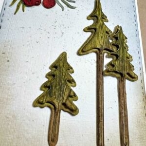 Festive card making workshop with Crafty Lou at Riverside Beads