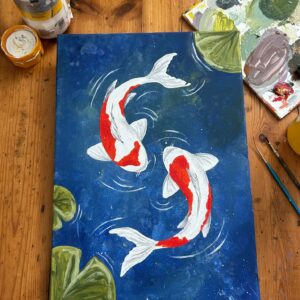 Koi Painting Workshop