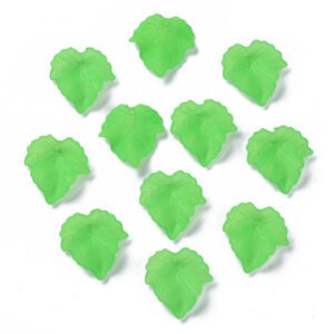 Lucite leaf - green