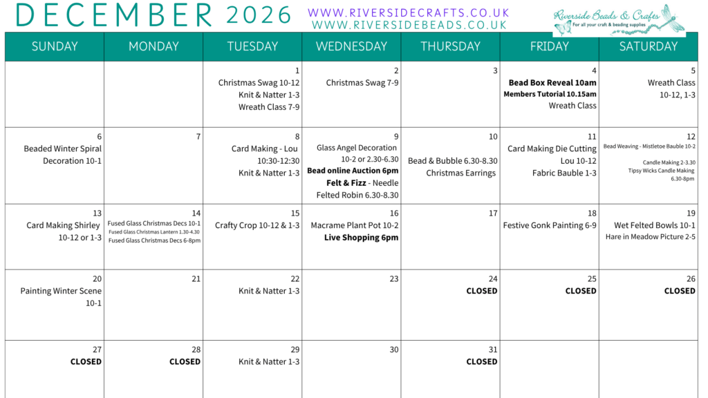 December Calendar