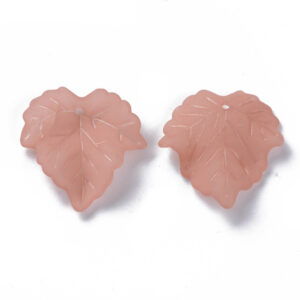 Lucite leaf - brown