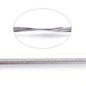 CH72 3mm Flat Snake Chain