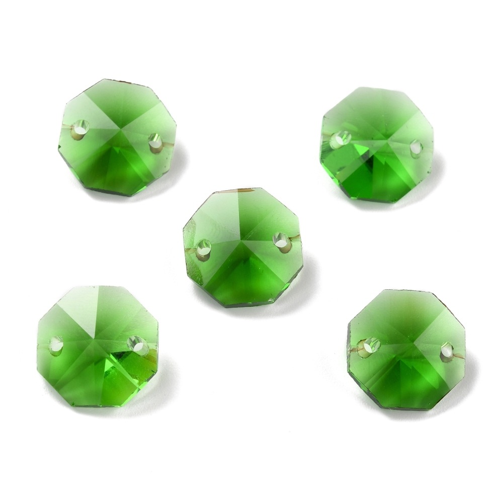 14mm Faceted Glass Link Connectors - Image 11