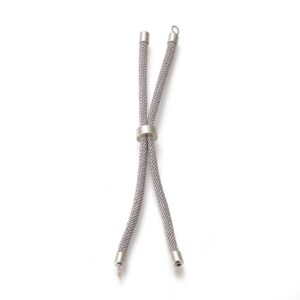 NE28-S Grey Slider Bracelet