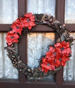 Powertex Christmas Wreath workshop at Riverside Beads & Crafts in Market Deeping