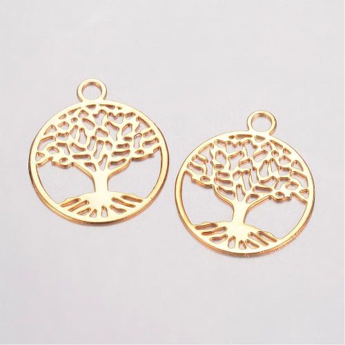 Tree of Life Circle Charms - Image 2