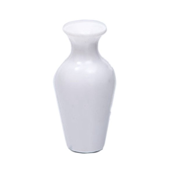 White Plastic Mini Vase