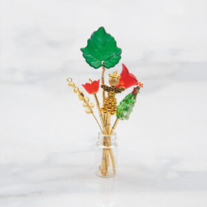 Festive Beaded Forever Flowers Kit - Classic Christmas