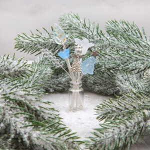 Festive Beaded Forever Flowers Kit - Winter Wonderland